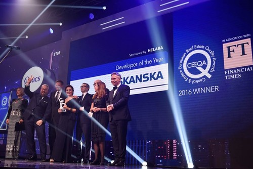 Skanska doceniona przez jury CEEQA Awards 2016